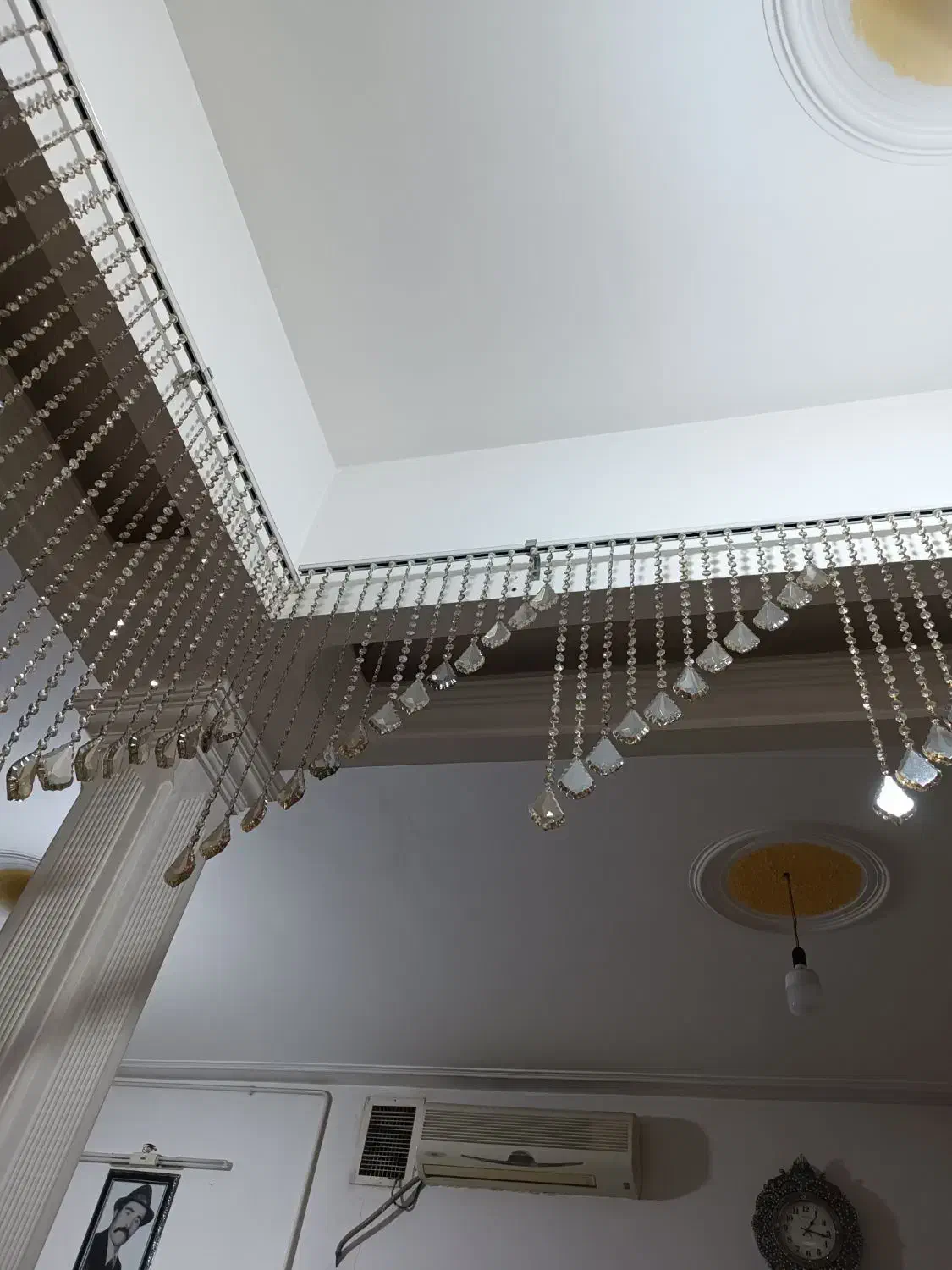 پرده|پرده، رانر، رومیزی|قم, شهرک فاطمیه|دیوار