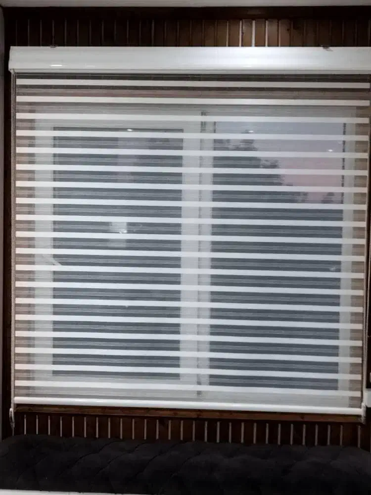 فروش فوق العاده پرده کرکره ای دو لایه|پرده، رانر، رومیزی|تنکابن, |دیوار