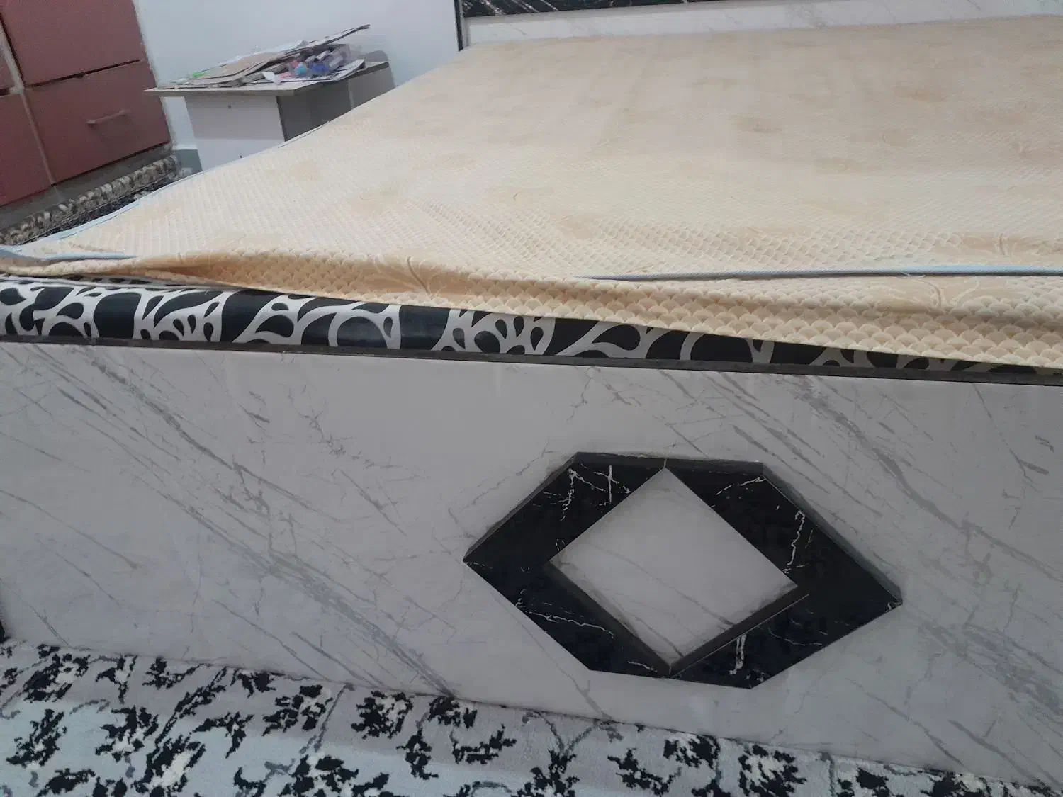 تختخواب دونفره|تخت و سرویس خواب|شوش, |دیوار