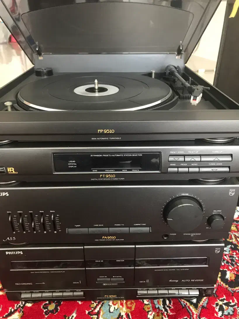 ست گرام تیونر ضبط ( نوسنالژی)|سیستم صوتی خانگی|کیش, |دیوار