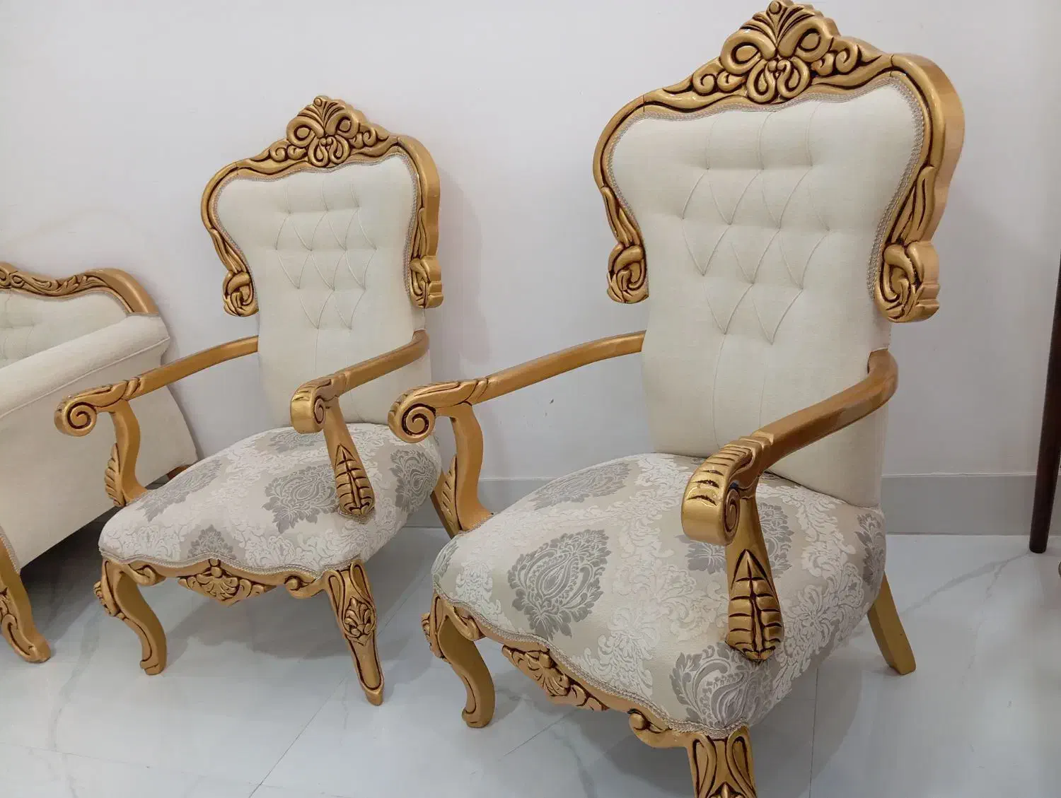 مبل سلطنتی چوب راش|مبلمان خانگی و میز عسلی|تربتحیدریه, طالقانی|دیوار