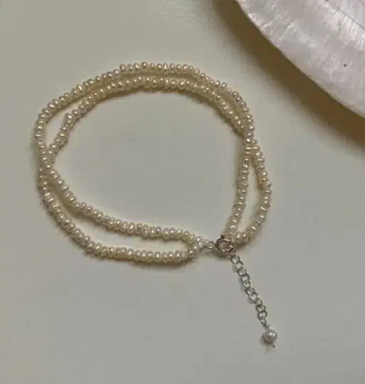 دستبند مروارید اصل مدل مینیمال طبیعی|جواهرات|قدس, شهر‌قدس|دیوار