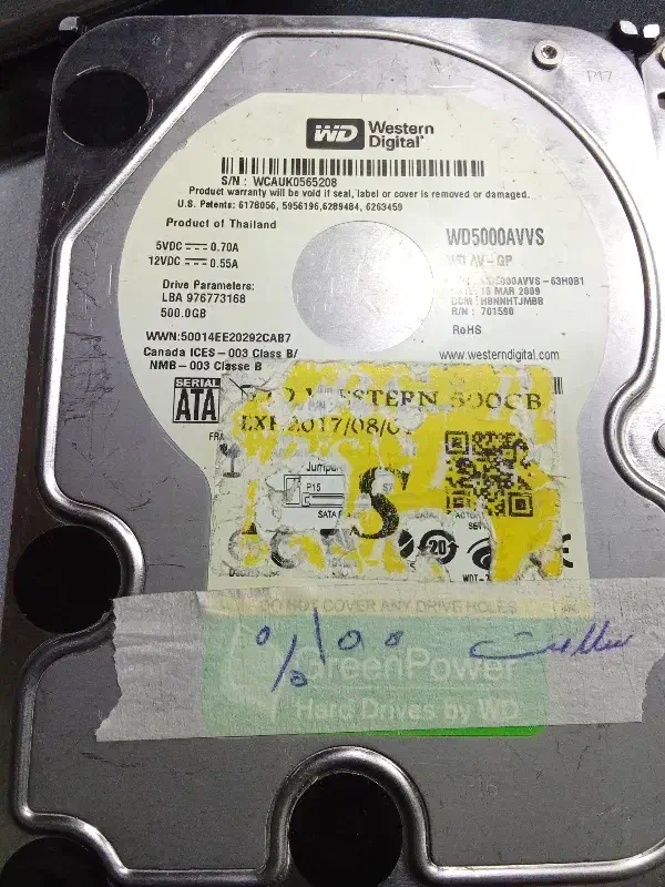 هارد 500//sata|قطعات و لوازم جانبی رایانه|کرج, حصارک بالا|دیوار