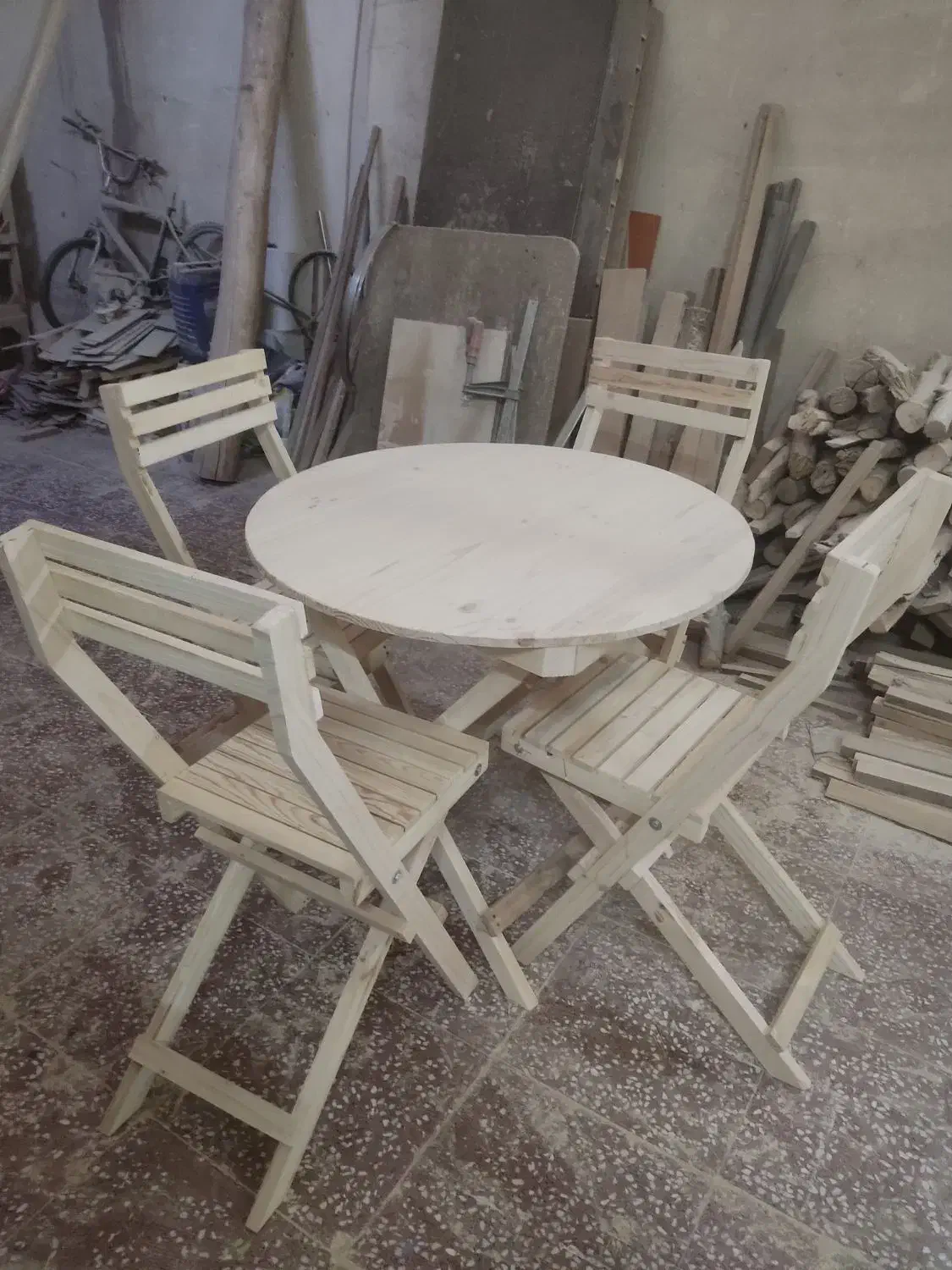 تولید کننده میز و صندلی تاشو|میز و صندلی غذاخوری|قم, نوقطار|دیوار