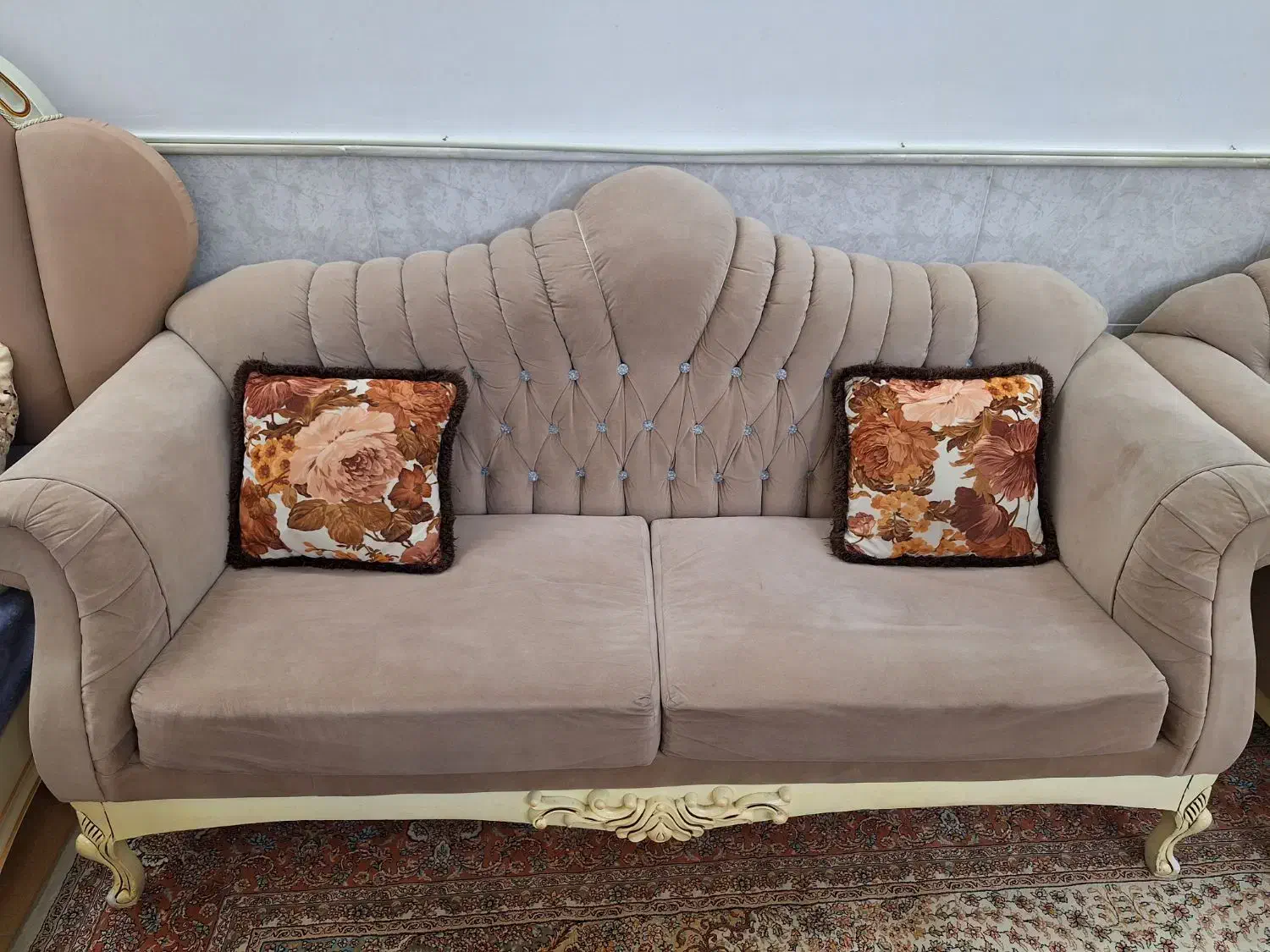 مبل ۸ نفره|مبلمان خانگی و میز عسلی|قم, نیروگاه|دیوار