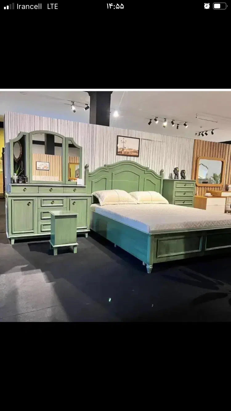 تخت خواب+سرویس خواب روژین|تخت و سرویس خواب|مشکیندشت, |دیوار