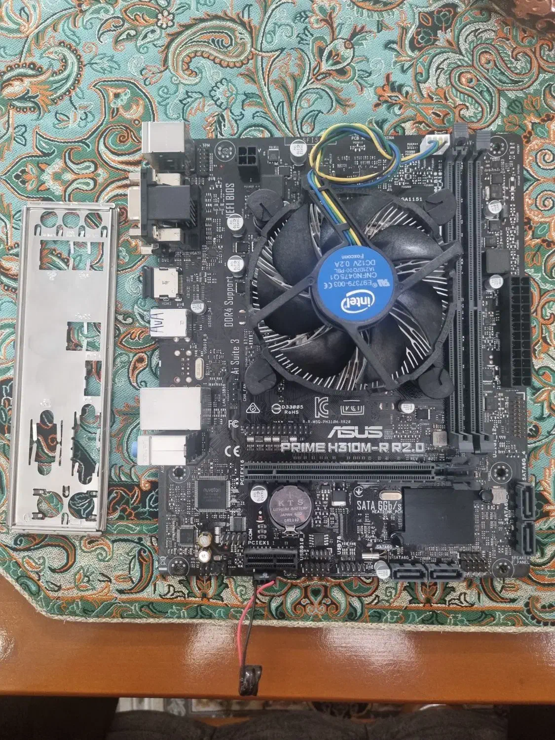 باندل مادربرد PRIME H310MR2 وcpu core i3 9100F|قطعات و لوازم جانبی رایانه|احمدآبادمستوفی, |دیوار