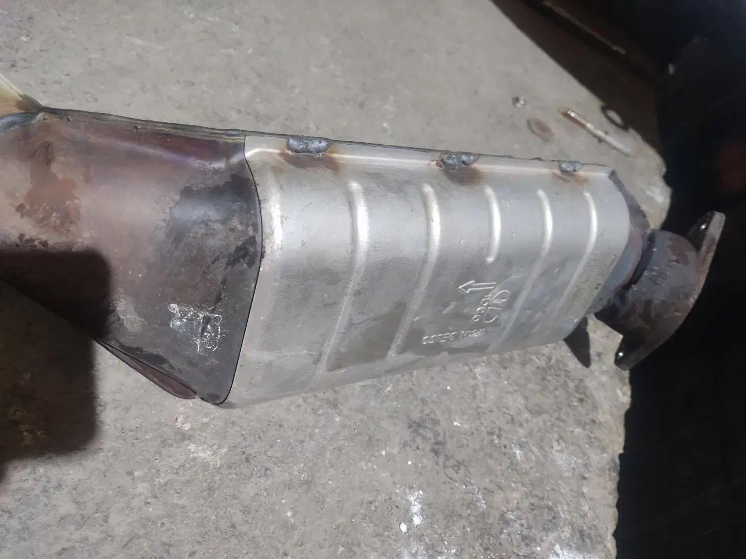 کاتالیست پژو یورو 4 دلکو اصلی|قطعات یدکی و لوازم جانبی|همدان, |دیوار