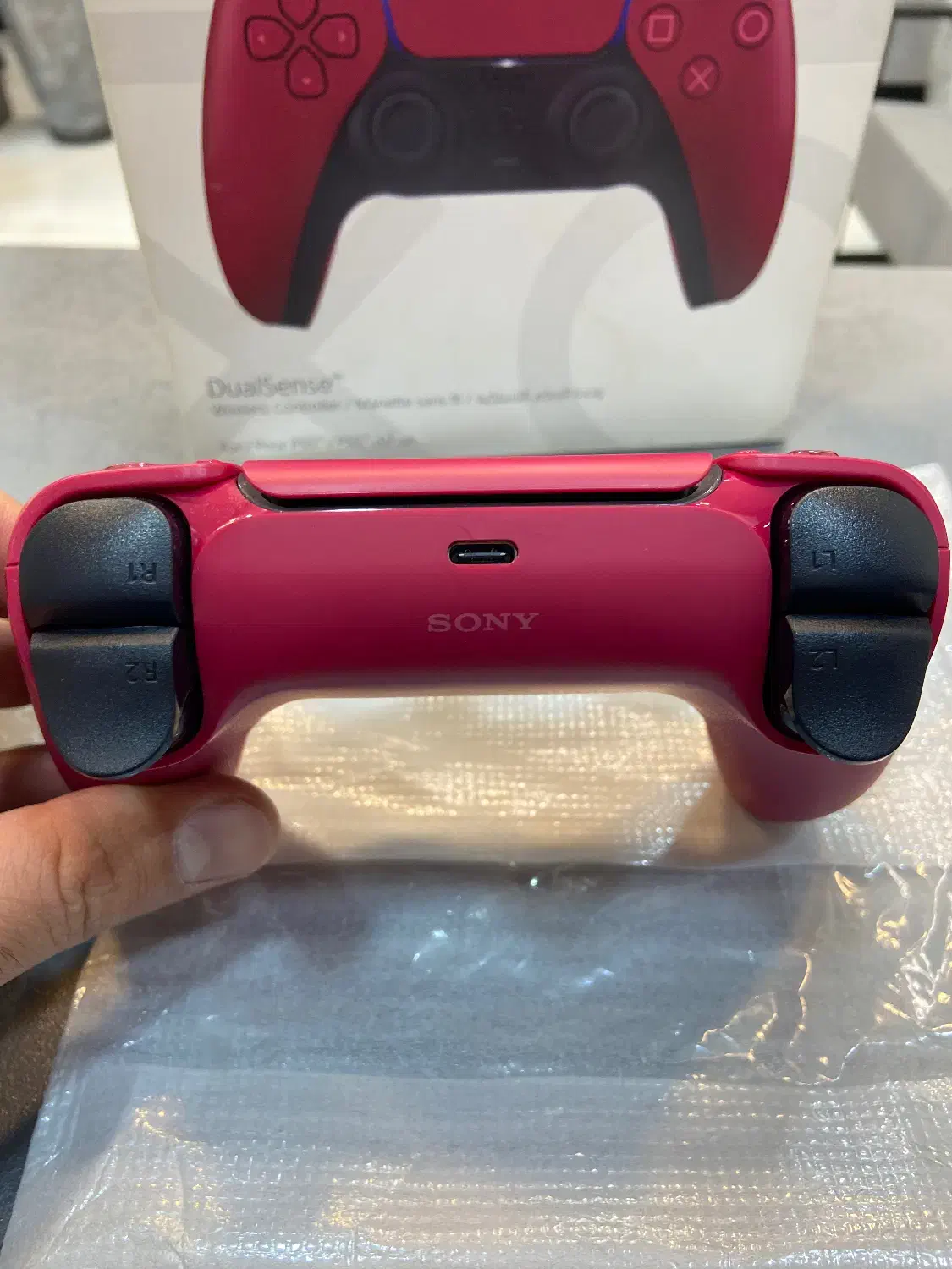 دسته ps5 زرشکی|کنسول، بازی ویدئویی و آنلاین|تهران, حسن‌آباد|دیوار