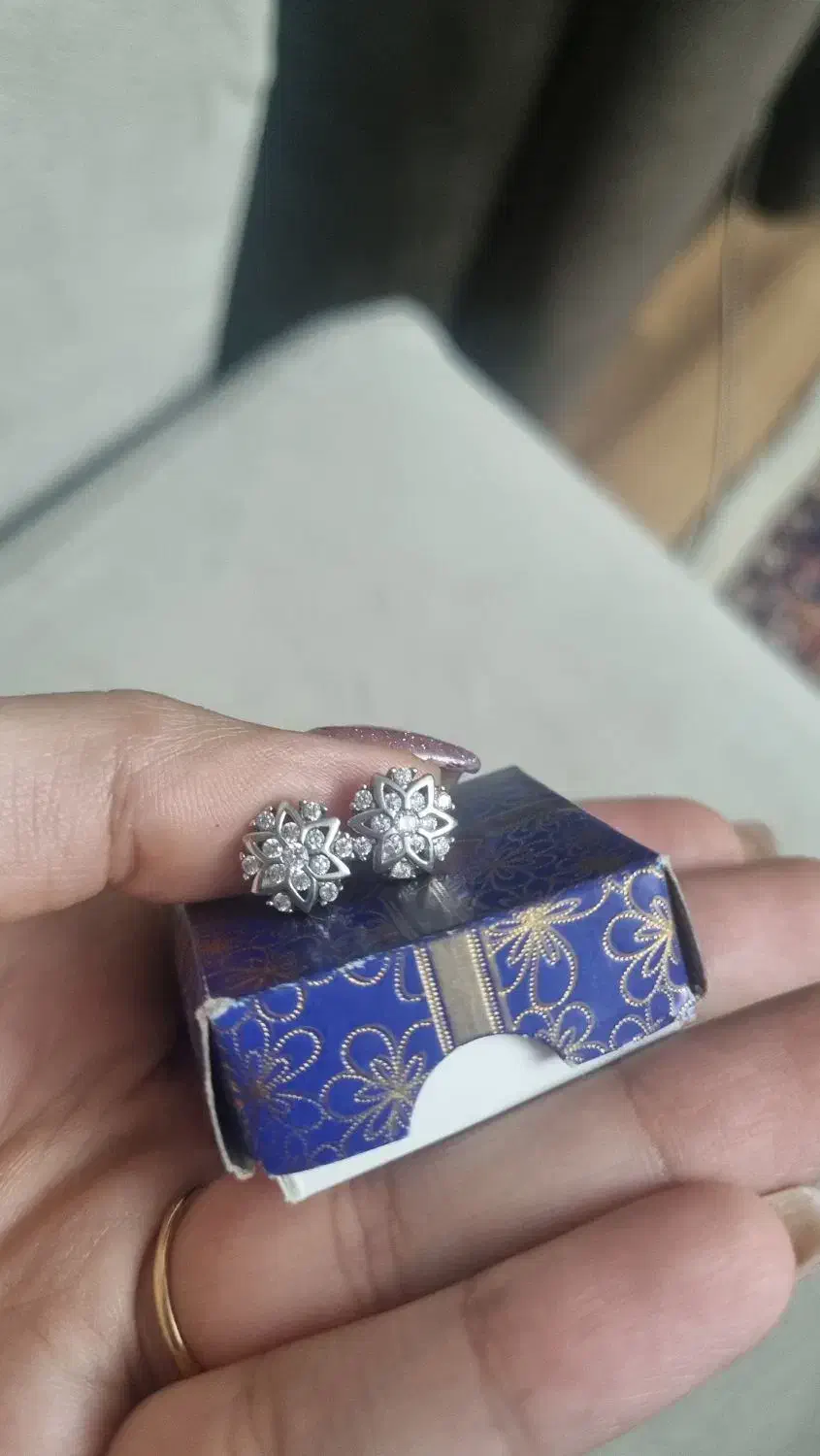 گوشواره نقره نو|جواهرات|همدان, |دیوار