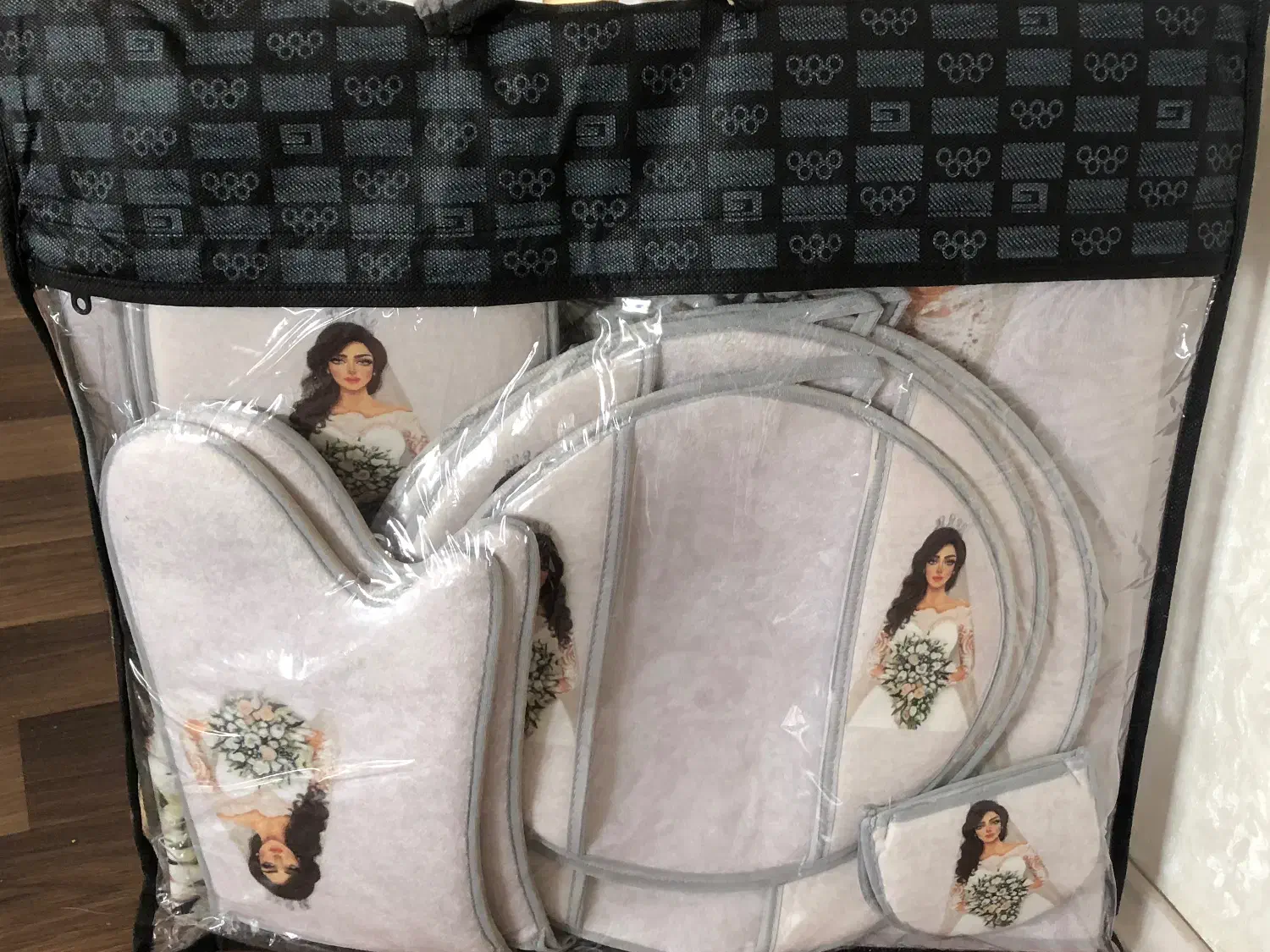 دو عدد ست دمکنی آکبندمناسب جهیزیه|سفره، حوله، دستمال آشپزخانه|تبریز, |دیوار