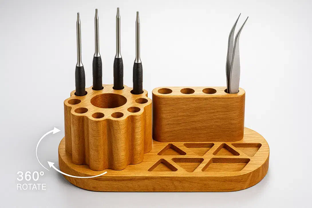 جای پیچگوشتی استند چوبی تعمیرکاران موبایل|لوازم جانبی موبایل و تبلت|محمدشهر, زیبادشت|دیوار