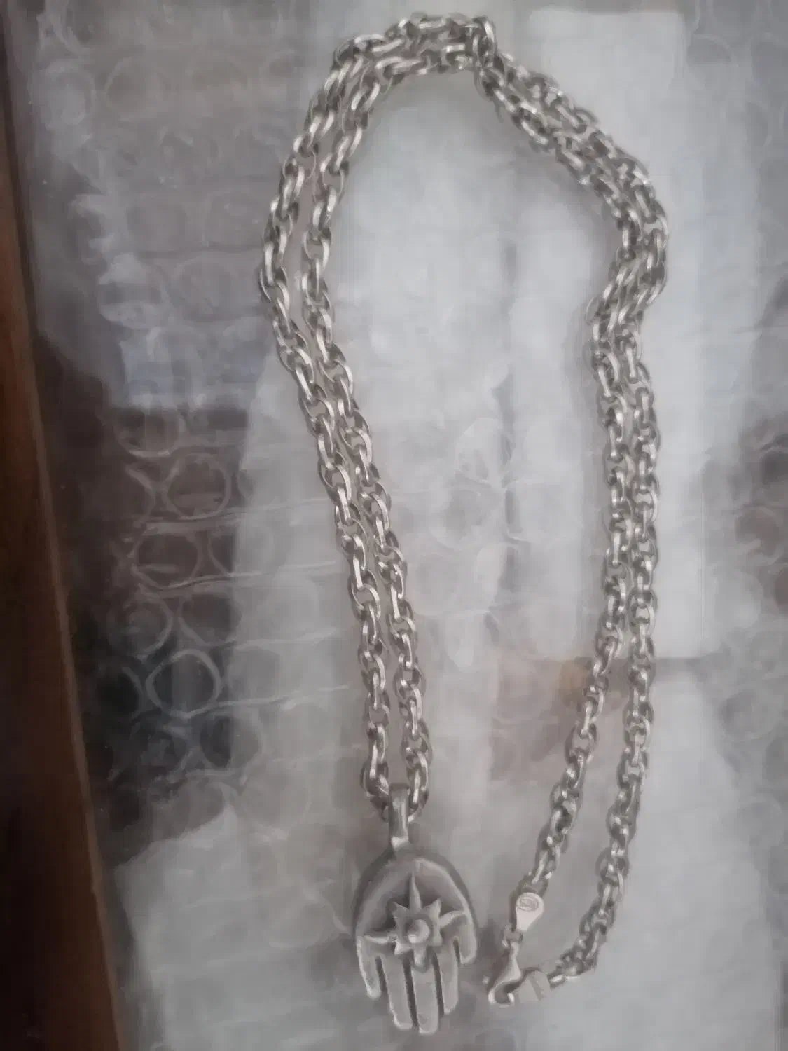 پلاک و زنجیر نقره|جواهرات|سنندج, |دیوار