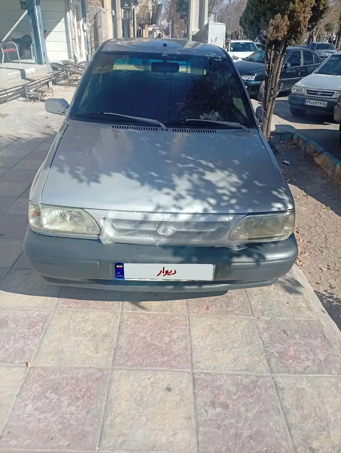 پراید نقره ای مدل 85دور رنگ سالم|خودرو سواری و وانت|بردسیر, |دیوار