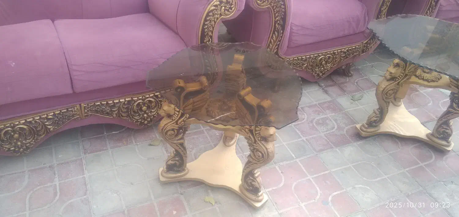 با دوتا میز|میز و صندلی غذاخوری|مشهد, شهید احمدی روشن|دیوار