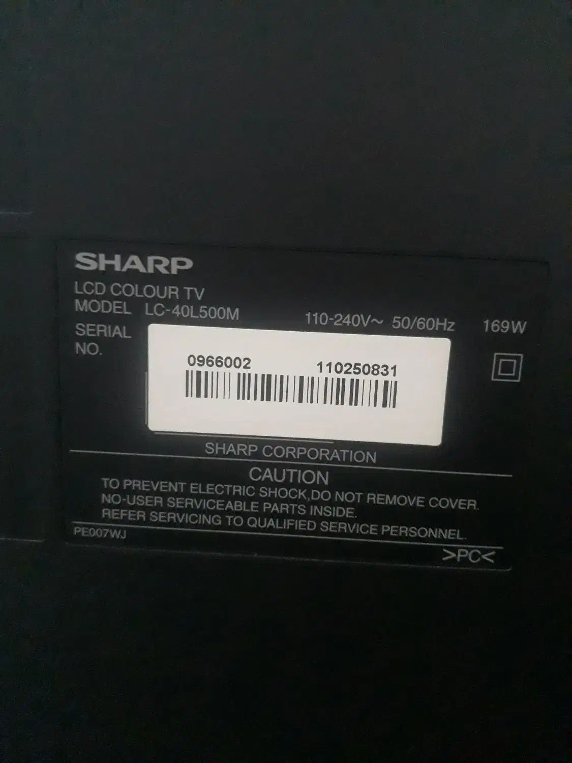 TV..LCD..40|تلویزیون و پروژکتور|رشت, معلم|دیوار