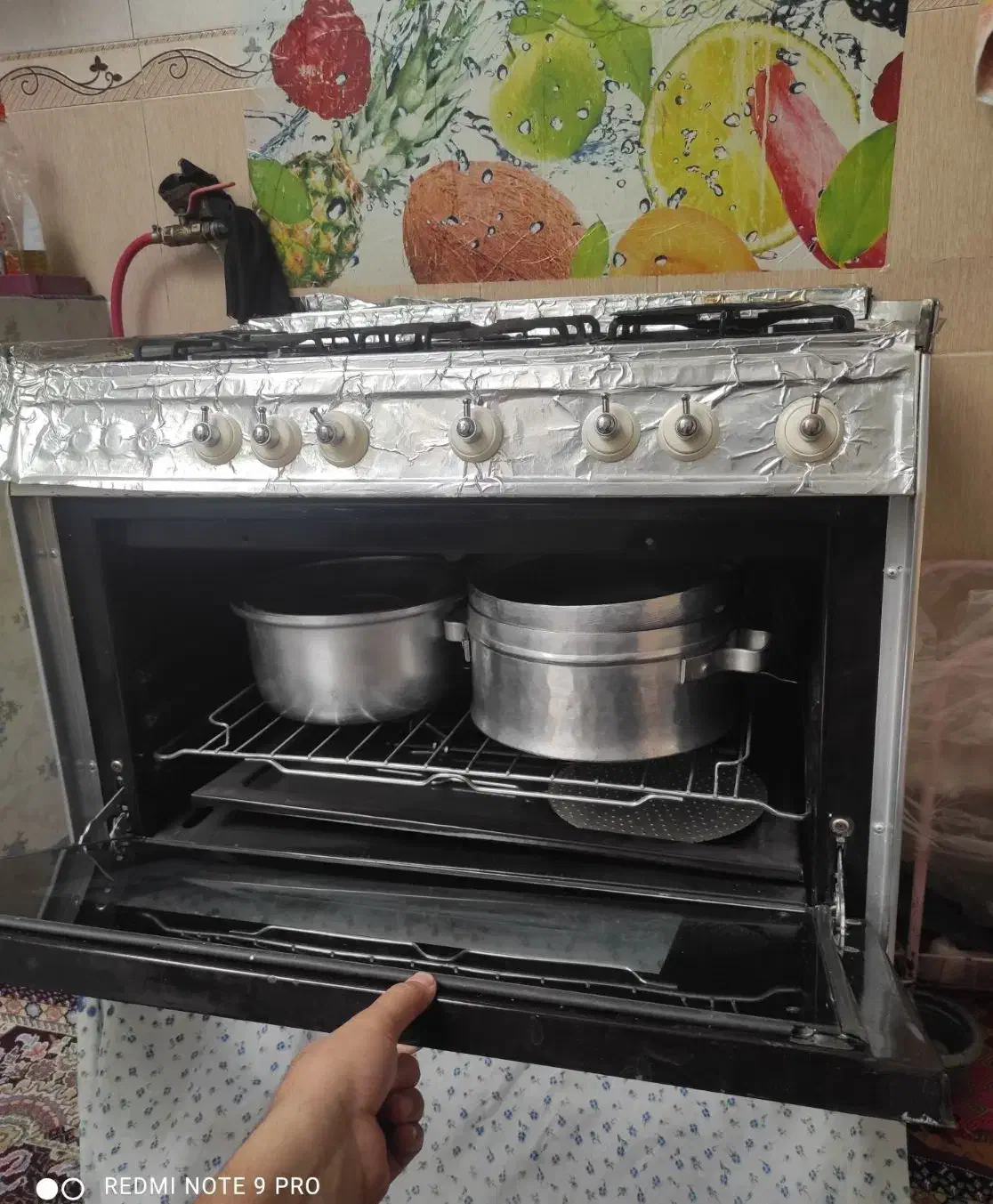 فروش فوق العاده گاز فر دار بعلت مهاجرت|اجاق گاز و لوازم برقی پختوپز|شیراز, شریفآباد|دیوار