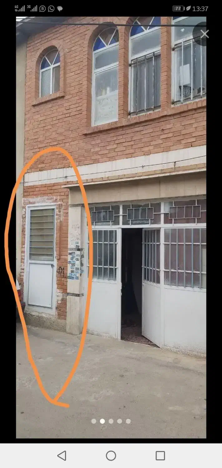 اجاره طبقه دوم خیابان حسینی ۵ پلاک تا خیابان|اجارهٔ خانه و ویلا|شیراز, لب آب|دیوار