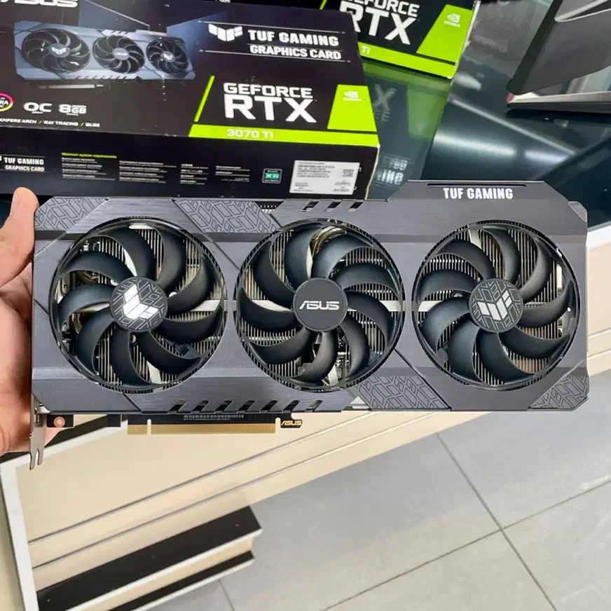 کارت گرافیک ASUS TUF GAMING RTX3070Ti 8GB GDDR6X|قطعات و لوازم جانبی رایانه|بوشهر, |دیوار