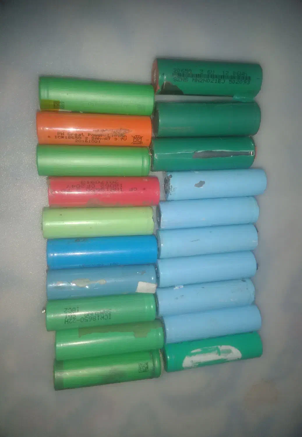 باتری های لیتیوم یون تک سلول استوک|صوتی و تصویری|اصفهان, گرکان|دیوار