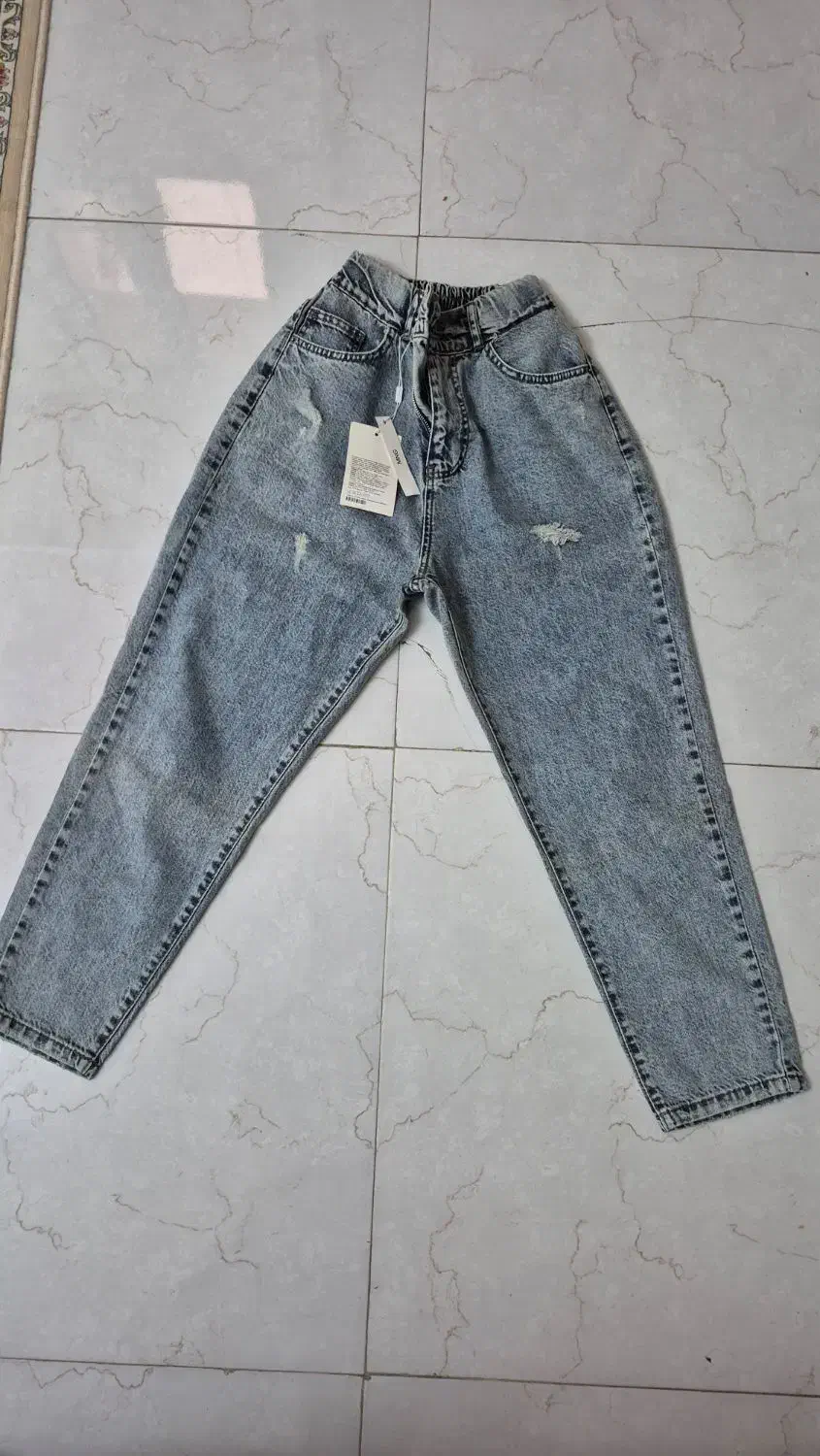 شلوار لی دخترانه مام فیت|لباس|مشکین‌دشت, |دیوار