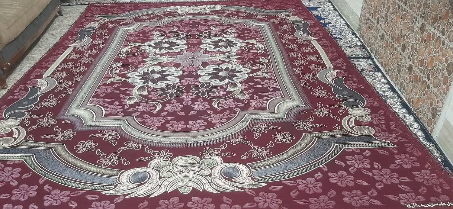 رو فرشی 12متری کرمی و زرشکی دو رو در حد|روفرشی|سلماس, |دیوار