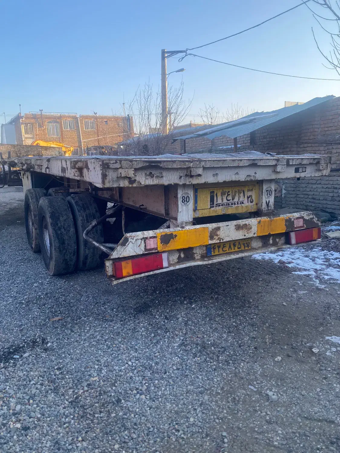 تریلی کفی ۲ محور|خودرو سنگین|ارومیه, |دیوار