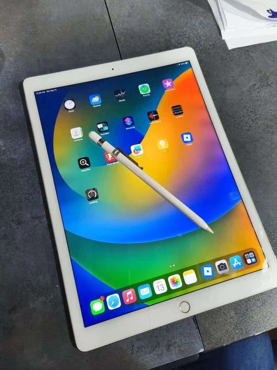 ایپد پرو 2015 ipad pro gen1 و اپل پنسل 1|تبلت|قم, شهرک قدس|دیوار