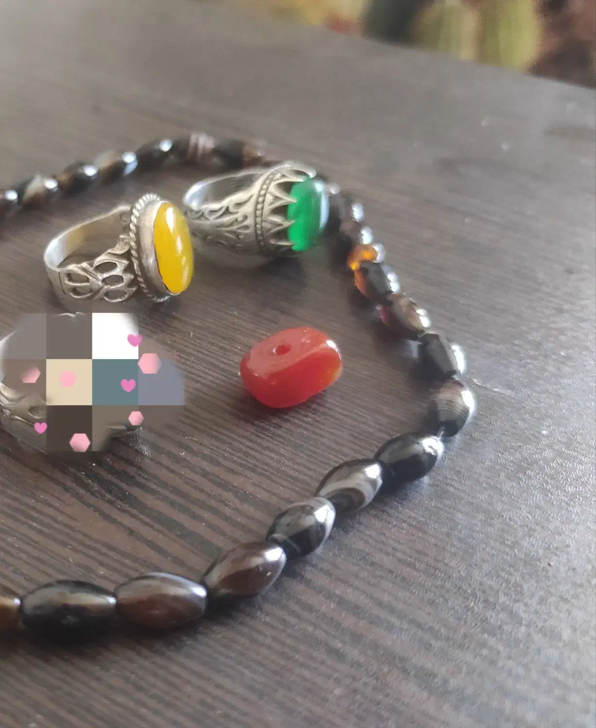 انگشتر قدیمی بشم . شرف شمس قدیمی|زیورآلات و اکسسوری|کرمان, |دیوار