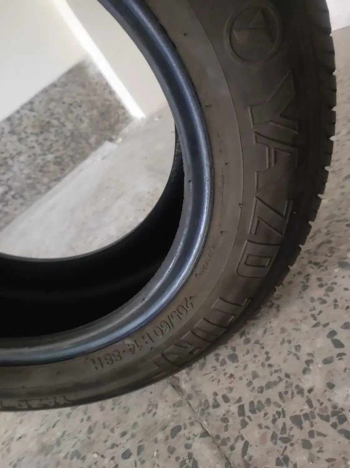 یک حلقه لاستیک یزد 14|قطعات یدکی و لوازم جانبی|تبریز, |دیوار