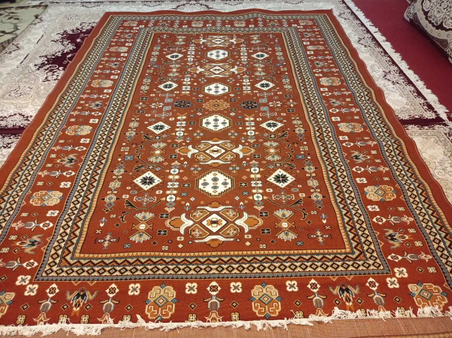 گلیم فرش|گلیم، جاجیم، گبه|ملایر, |دیوار