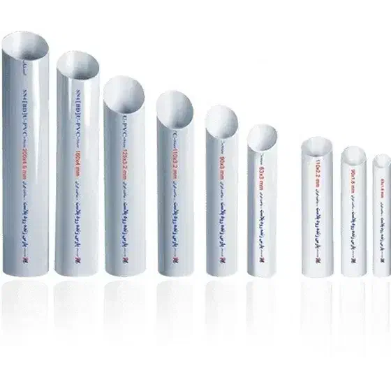 لوله اتصالات Pvc پارس پلاست لوله تک لایه وپنج لایه|مصالح و تجهیزات ساختمان|الیگودرز, |دیوار