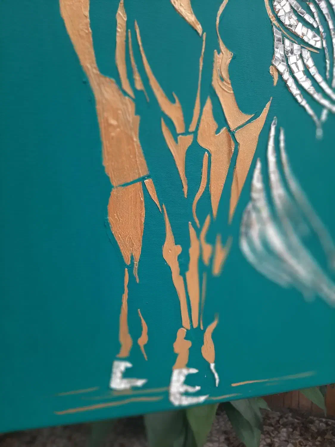 تابلوی اسب ِ رویا|تابلو، نقاشی، عکس|رشت, پارک شهر|دیوار