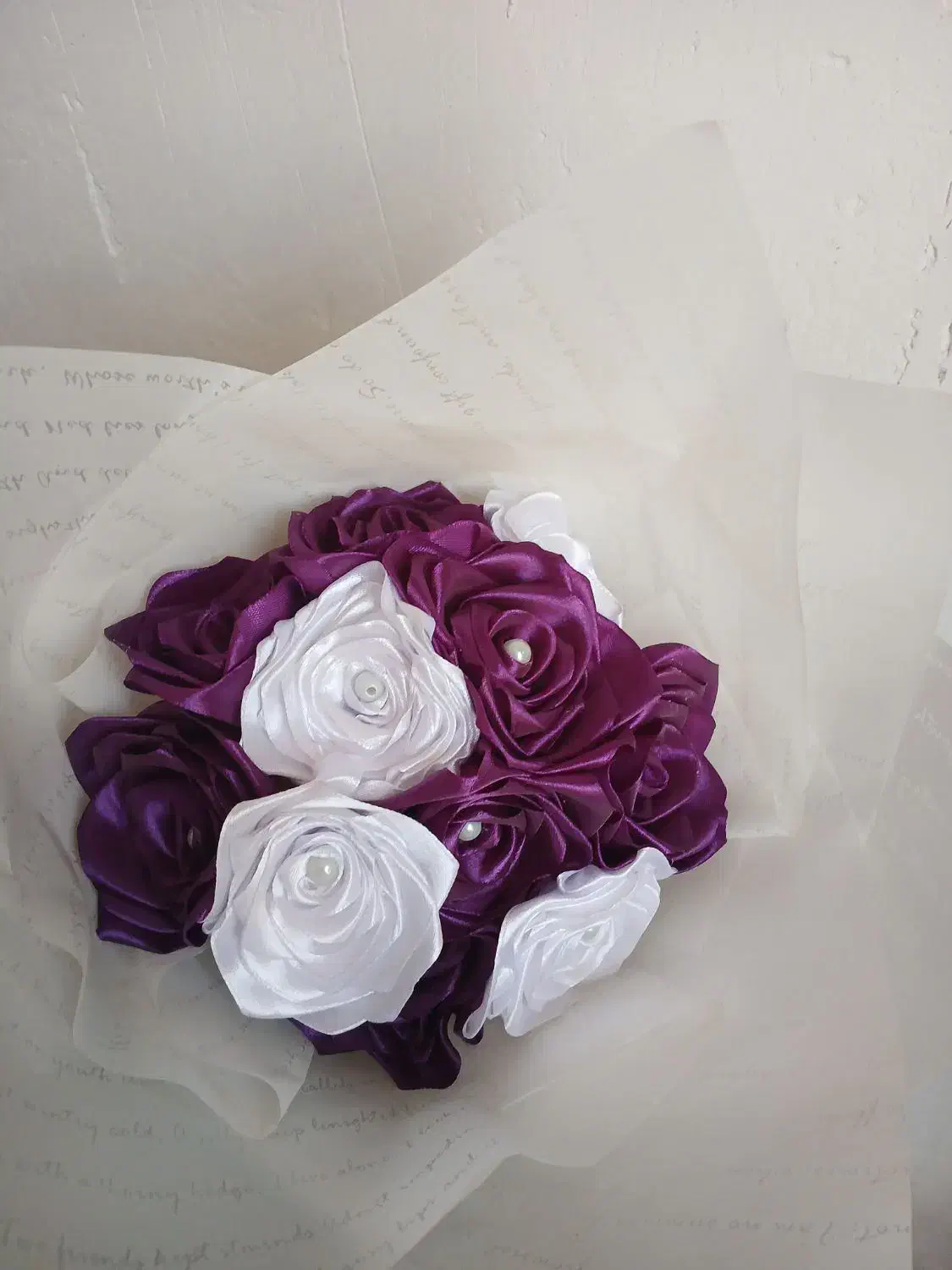 دسته گل ربانی|گل مصنوعی|خرمآباد, |دیوار