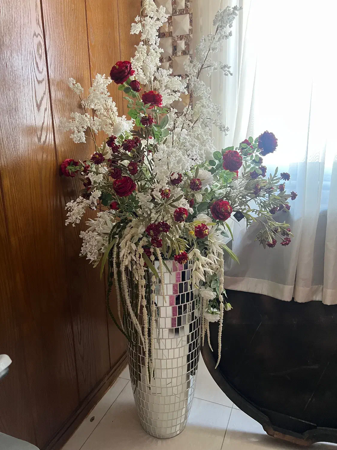 گل مصنوعی|گل مصنوعی|اصفهان, باغ زرشک|دیوار