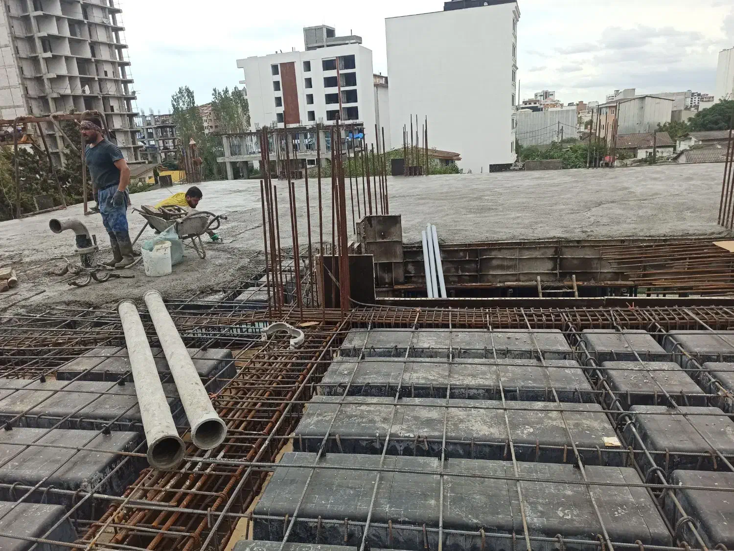 آرماتوربندی و پیمانکاری|خدمات پیشه و مهارت|نوشهر, |دیوار