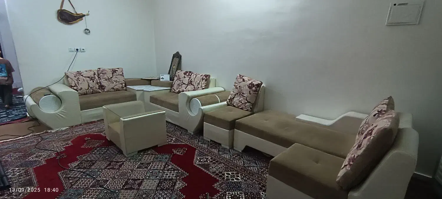 مبل ۷ نفر تمیز|مبلمان خانگی و میز عسلی|اهواز, بهشت آباد|دیوار