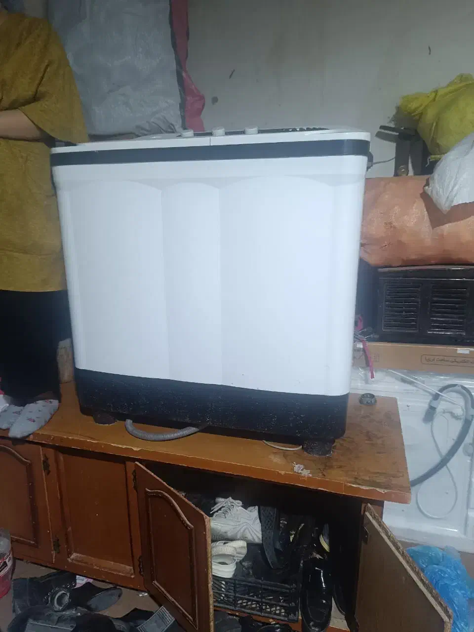 لباسشوئی دوقلو|ماشین لباسشویی و خشک‌کن لباس|چالدران, |دیوار