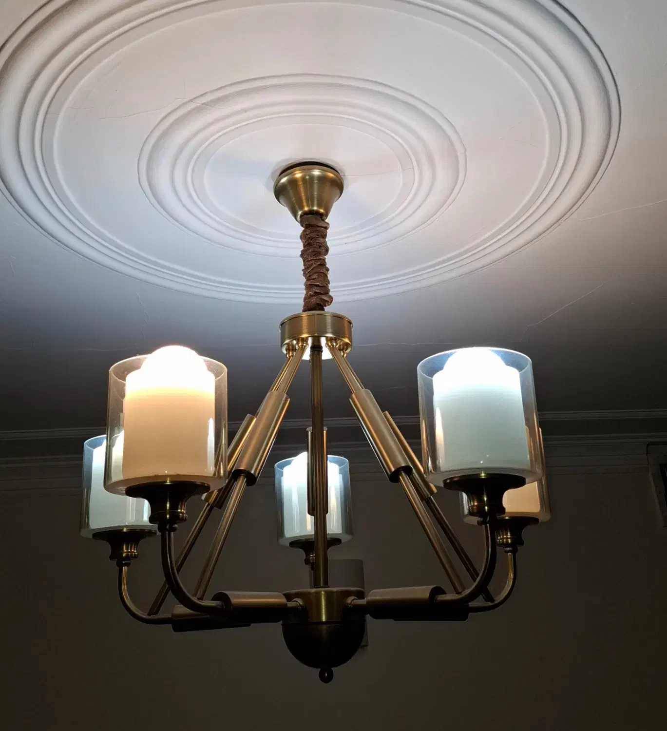 لوستر ۵ شعله|لوستر و چراغ آویز|تهران, علم و صنعت|دیوار