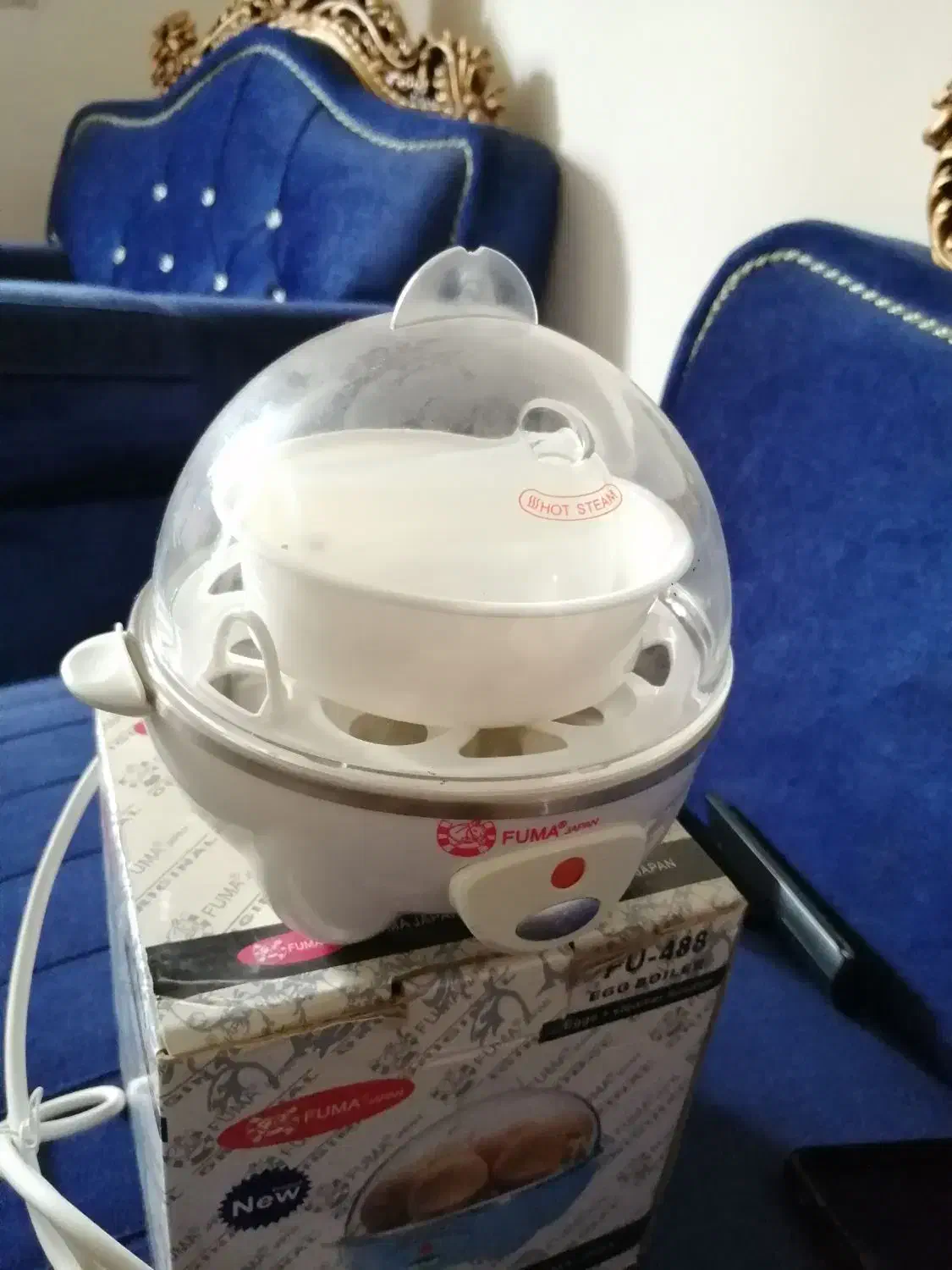 تخم مرغ ابپز کنی همراه با کاسه سوپ، استفاده نشده|سایر لوازم برقی|کازرون, |دیوار