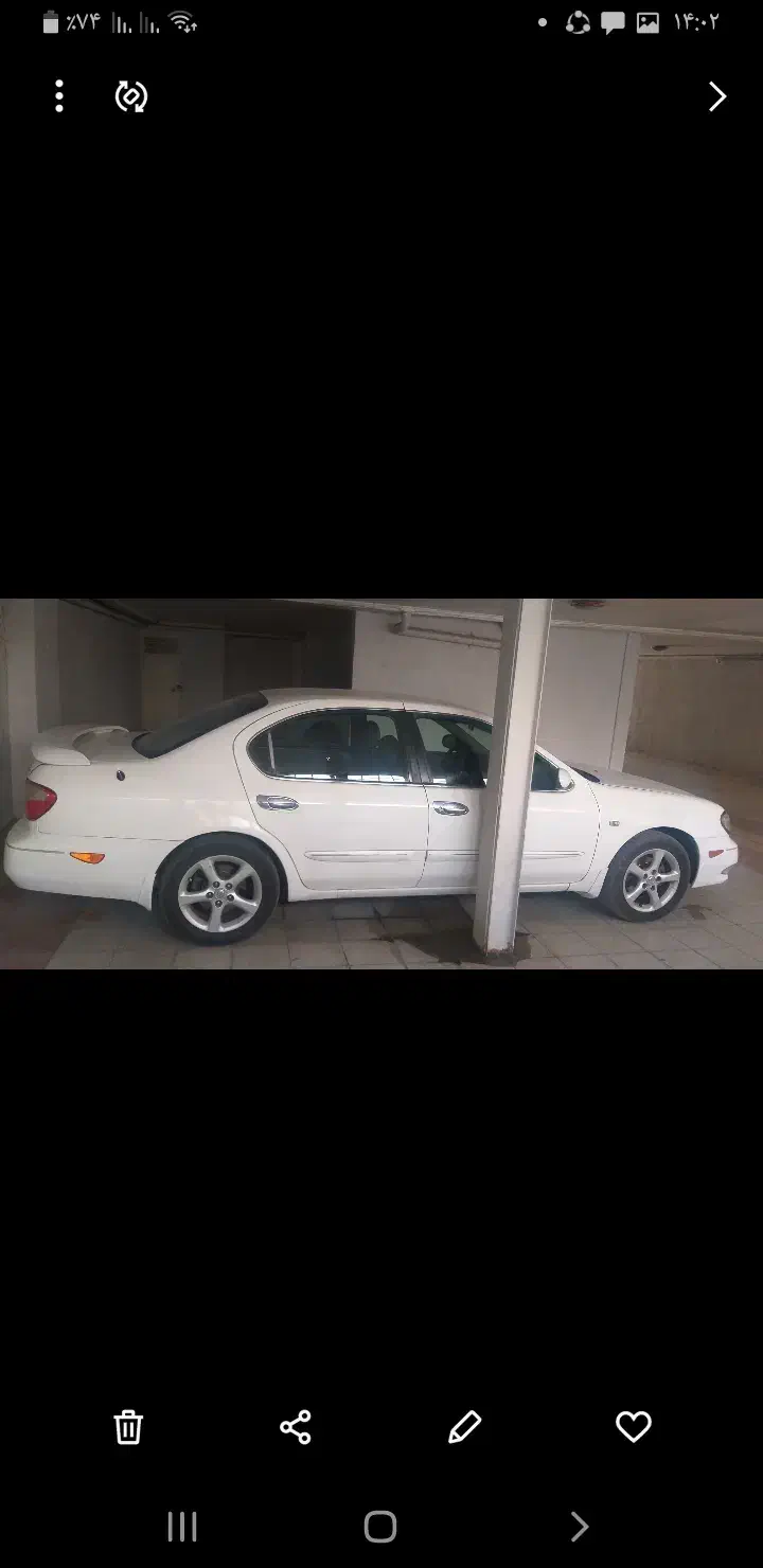 ماکسیما سفید مدل۸۲، دنده ای|خودرو سواری و وانت|کرمانشاه, |دیوار