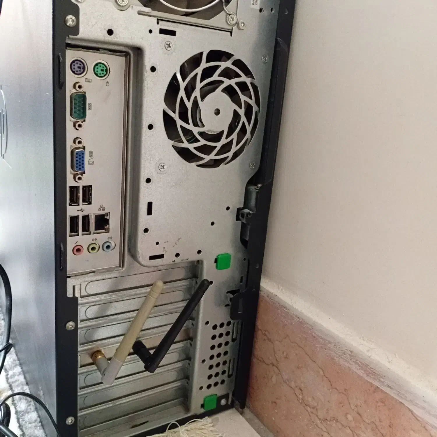 کیس کامل همراه مانیتور و موس و کیبورد بی سیم|رایانه رومیزی|تهران, خاوران|دیوار