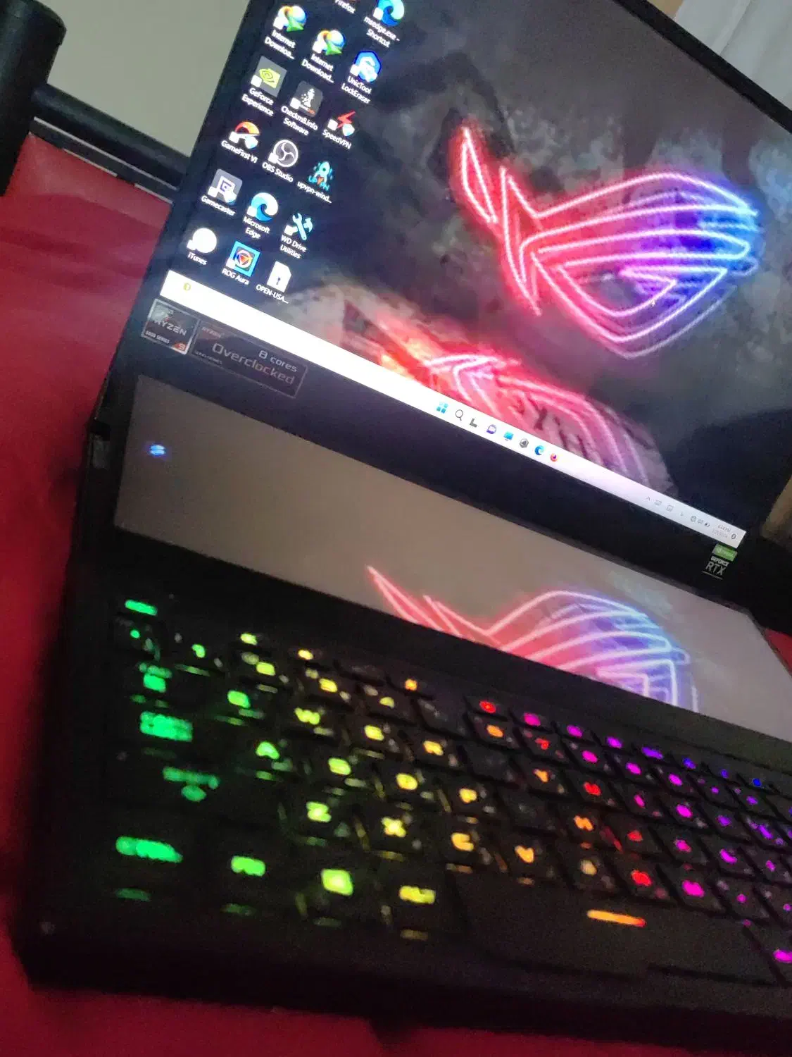 لپ تاپ ایسوس gx551..3080|رایانه همراه|تهران, صادقیه|دیوار