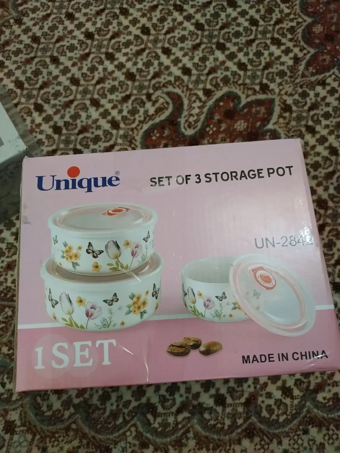 ظرف سه تایی یونیک|ظروف نگهدارنده، پلاستیکی، یکبارمصرف|تبریز, |دیوار