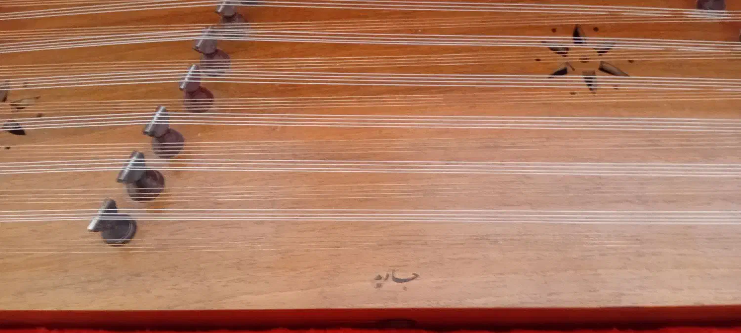 سنتور ساخت استاد جاوید|سازهای سنتی|تبریز, |دیوار