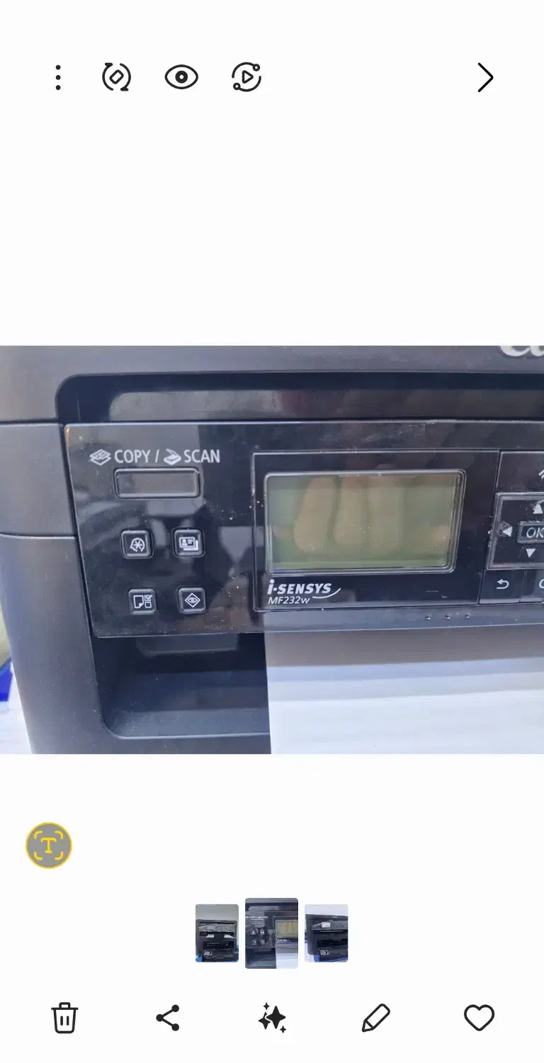 پرینتر ۳ کاره کنون mf232 وای فای دار|پرینتر، اسکنر، کپی، فکس|شوشتر, |دیوار