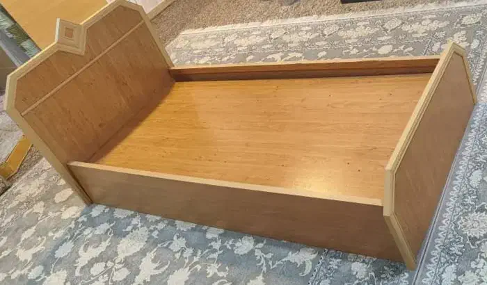 تخت خواب یک نفره با تشک طبی رویال|تخت و سرویس خواب|مریوان, |دیوار