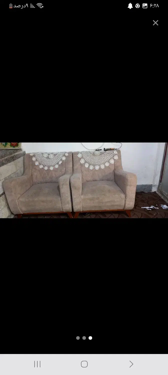 مبل راحتی  ۷ نفره سالم سالم|مبلمان اداری|مشهد, طبرسی شمالی|دیوار