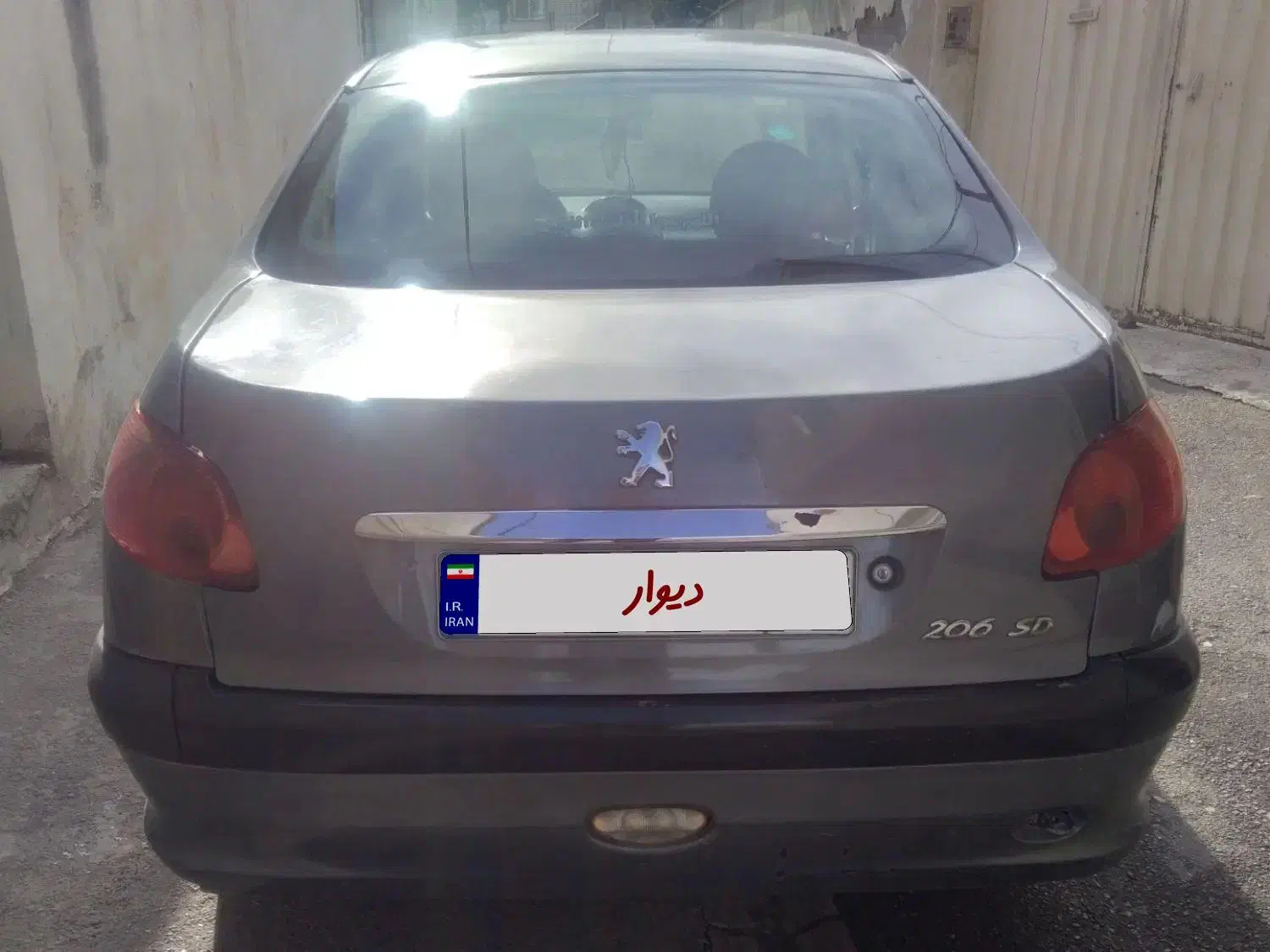 پژو ۲۰۶ وی ۲۰|خودرو سواری و وانت|جلین, |دیوار