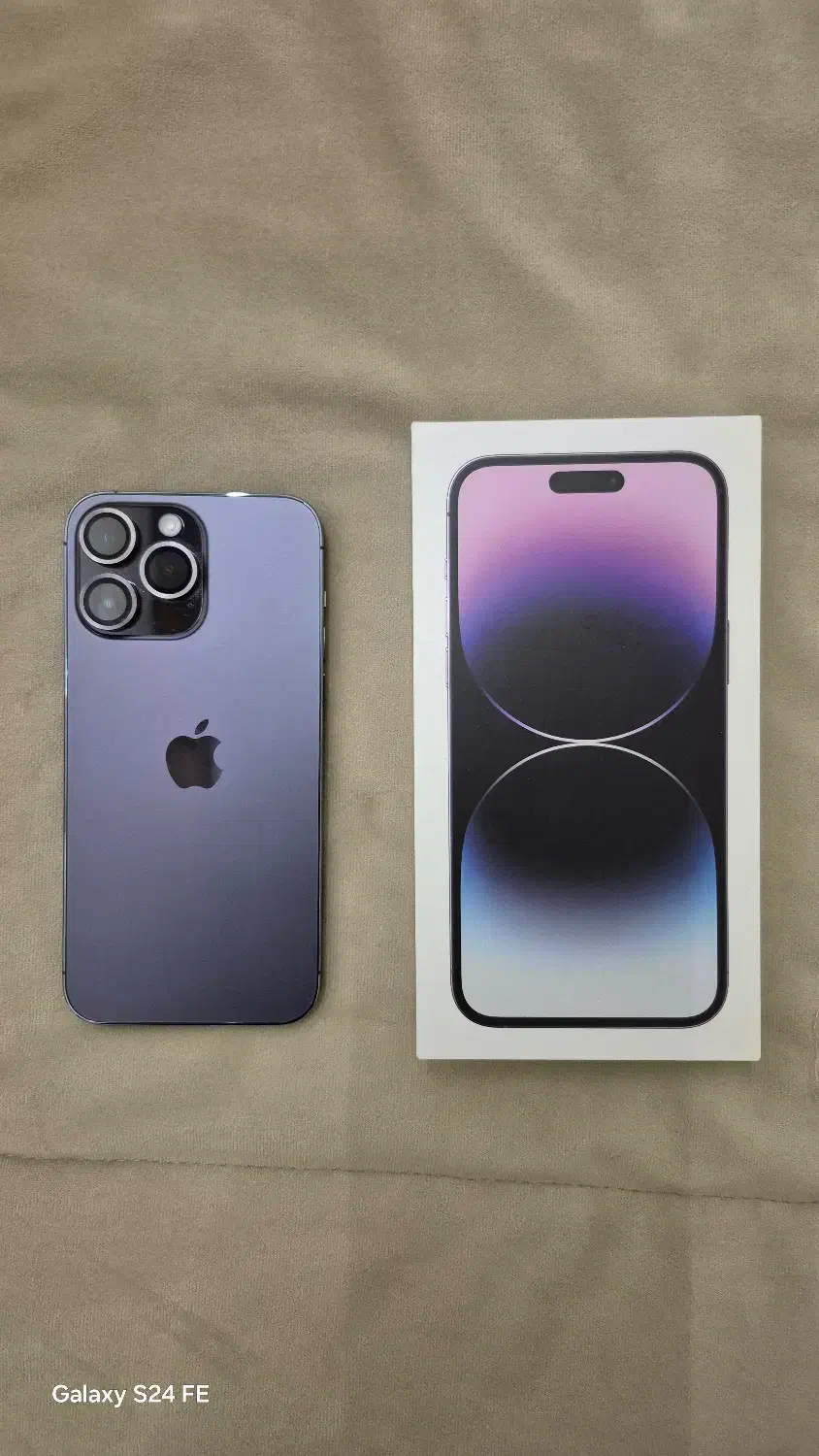 ایفون ۱۴ پرومکس ۲۵۶ گیگ  دوسیمکارت|موبایل|مشهد, بهشت|دیوار